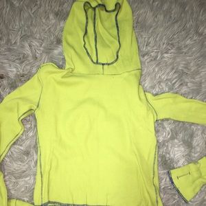 Long sleeve light weight with hood
